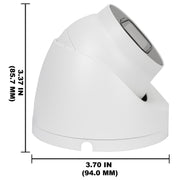 Analog Security Camera Dimensions