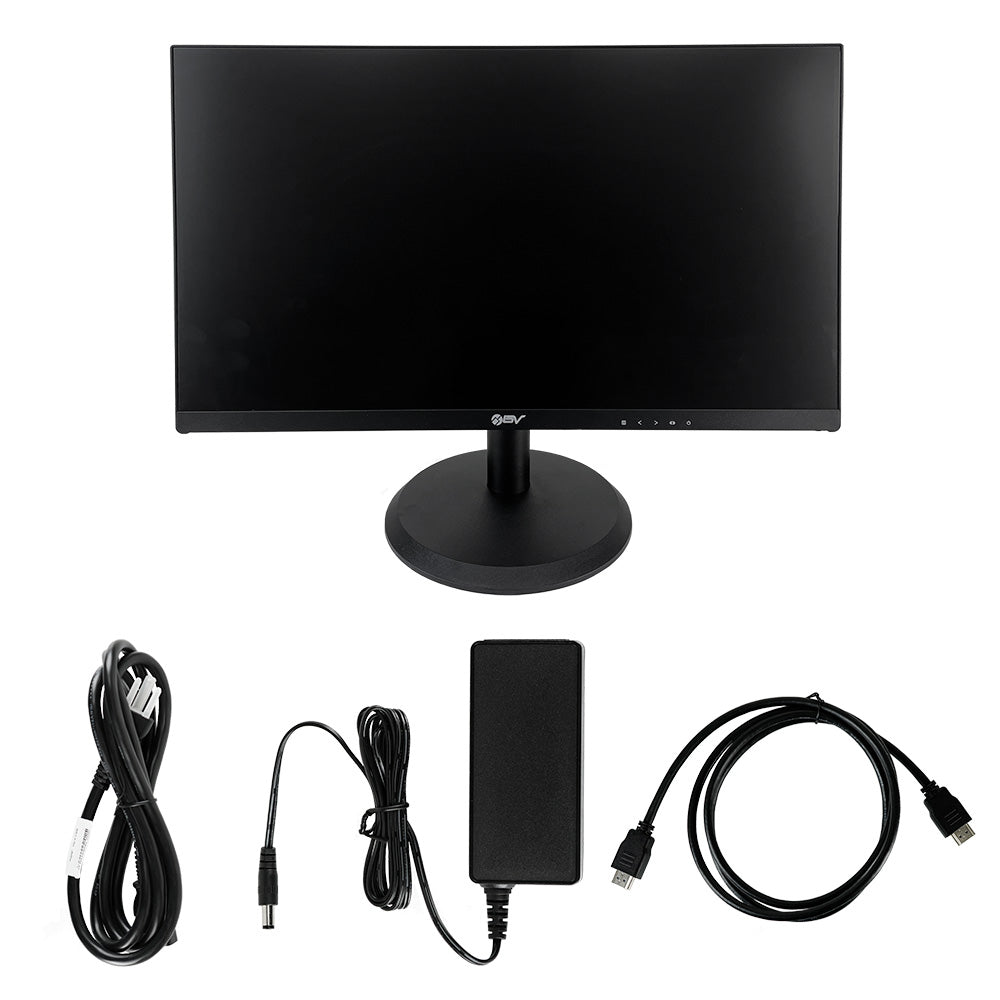 Monitor with the Included Accessories