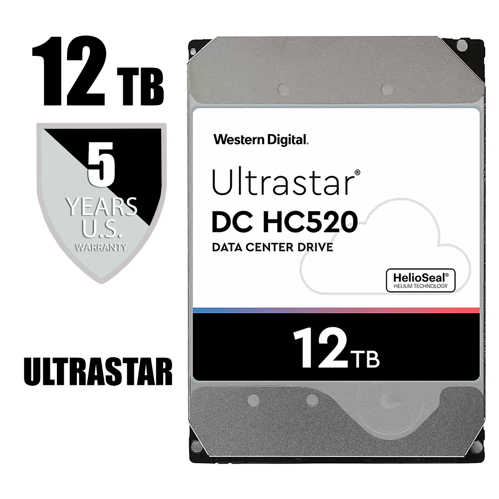 WD Ultrastar Hard Drive 12TB