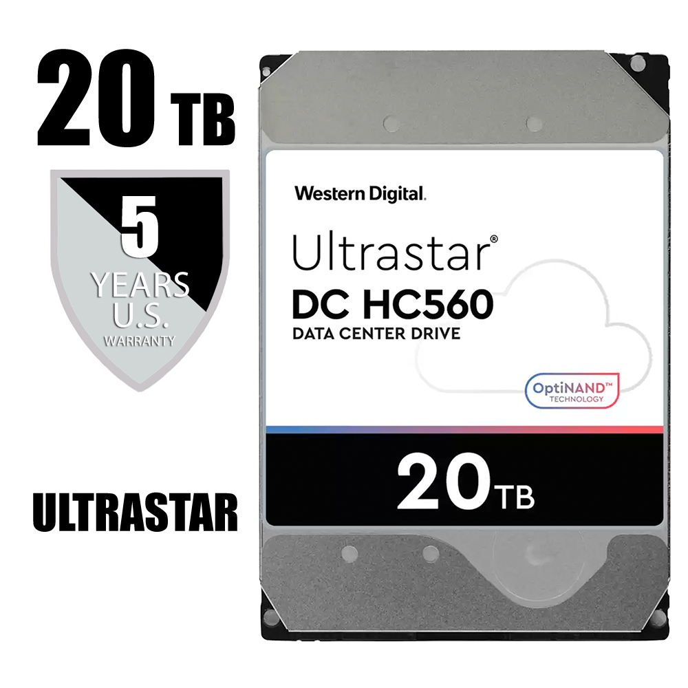WD Ultrastar Hard Drive 20TB