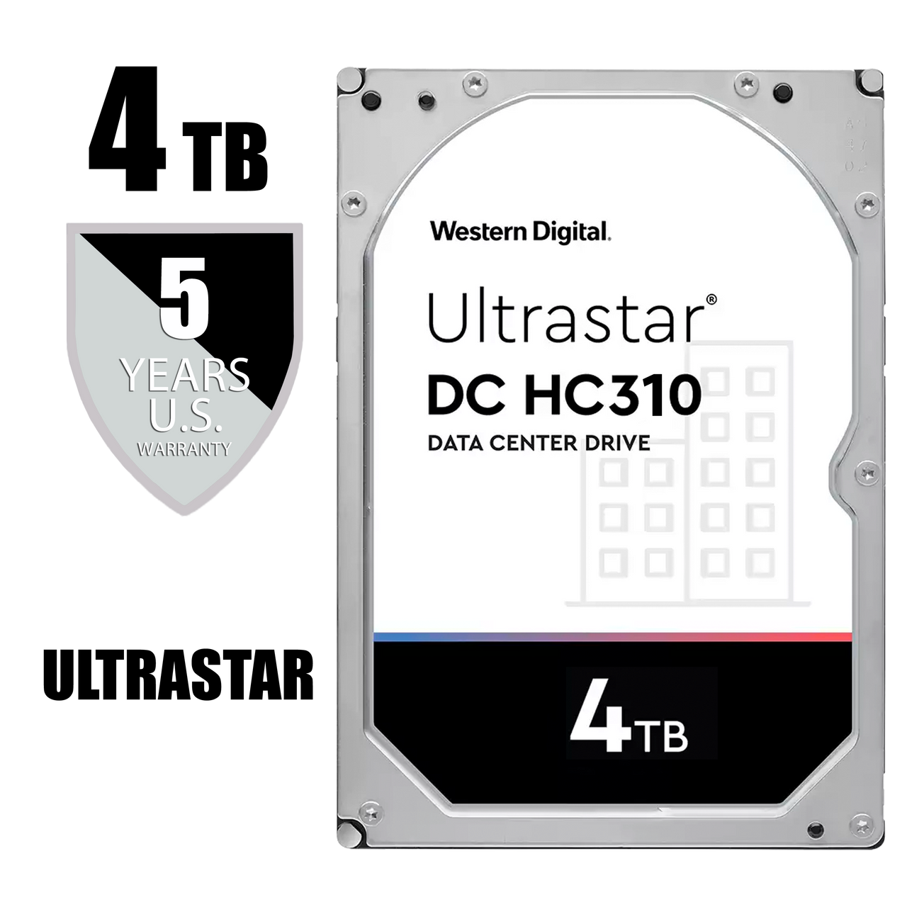 WD Ultrastar Hard Drive 4TB