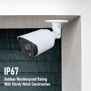 High-definition Analog Security Camera - 8MP IP67