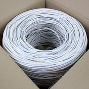 Close Up View of Opened Box with Cable