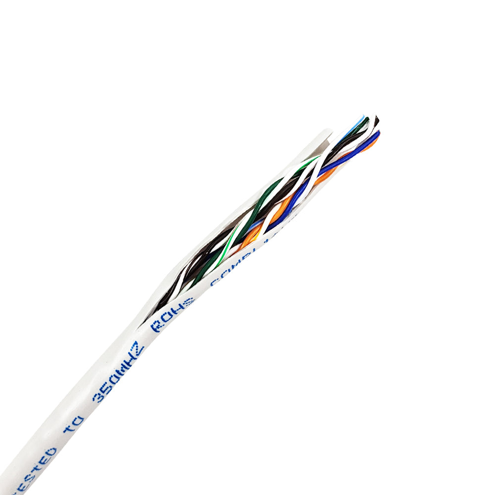 CAT5 Cable Close Up View