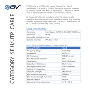 Cable Specifications