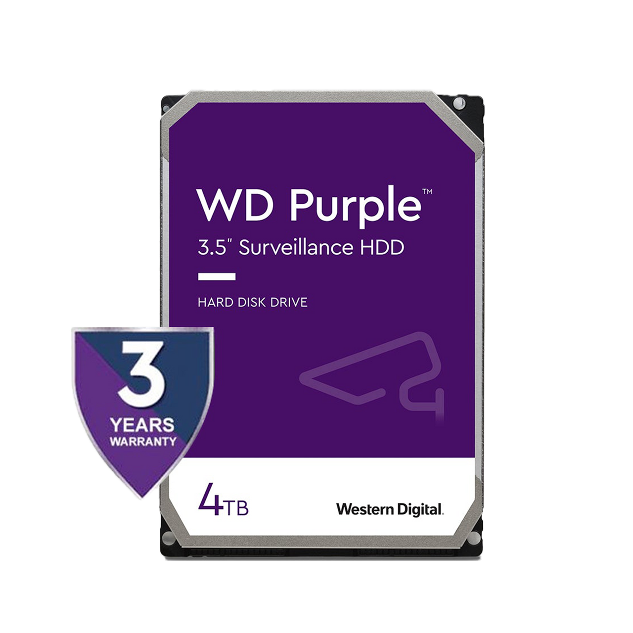 WD Purple Surveillance Hard Drive 4TB Main