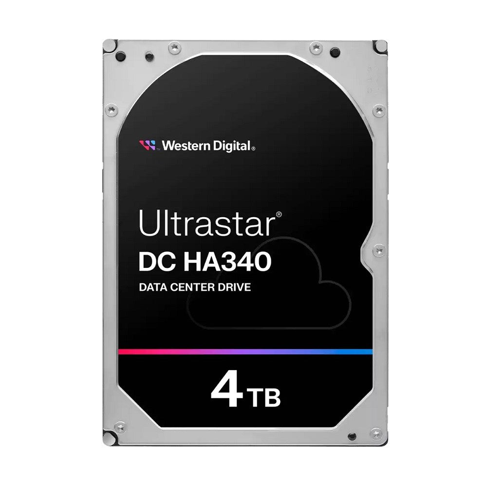 Western Digital Ultrastar DC HA340 4TB Data Center CMR Hard Drive, SATA 6Gb/s, 7200 RPM | WD 0B47076