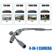 BV-Tech 8MP Outdoor Fixed Turret Camera Cable