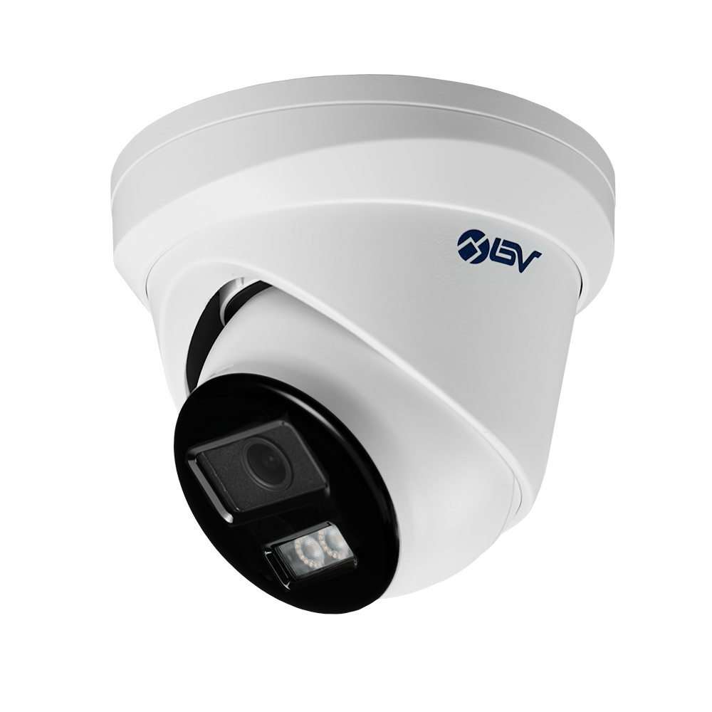R-Tech 4MP IP Turret PoE Security Camera front view.