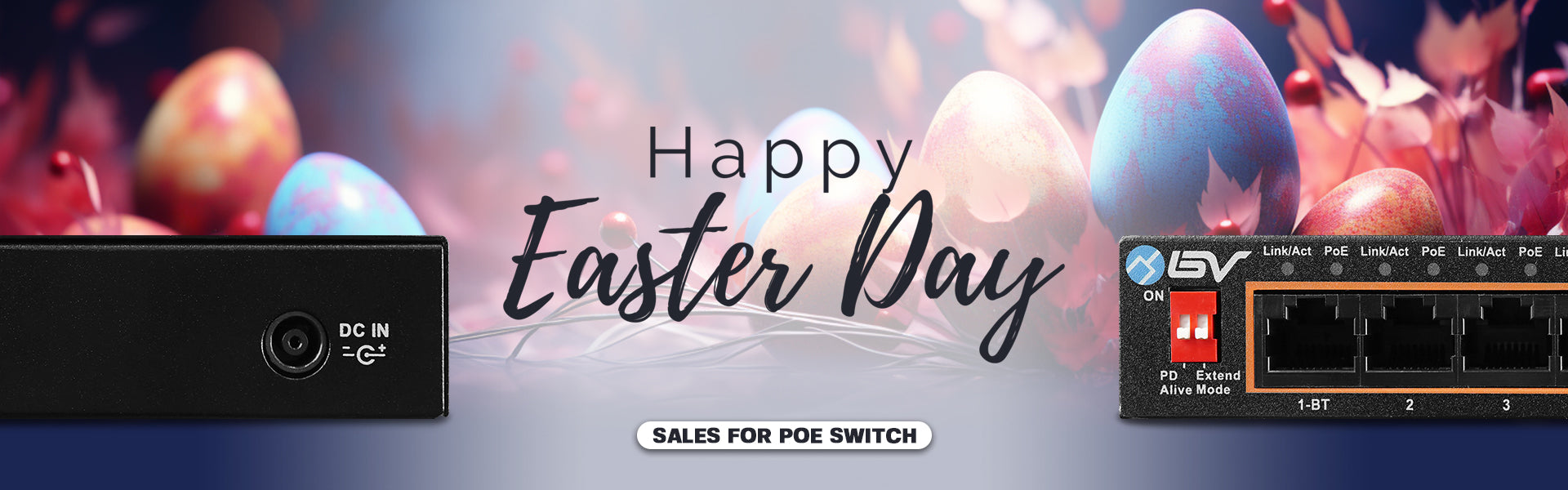 BV Security - Easter PoE Switch Sale