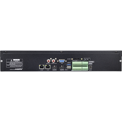GeoVision GV-RNVR3240-N 32-Channel 4K Standalone NVR with AI Analytics (Up to 48TB)