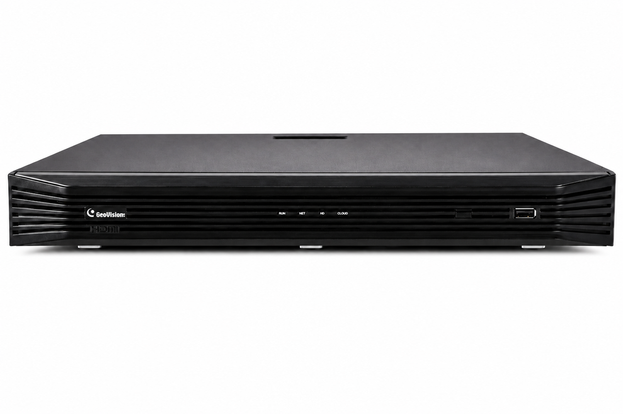 GeoVision GV-TNVR1620-P 16-Channel 4K Standalone NVR with AI Analytics (Up to 20TB)