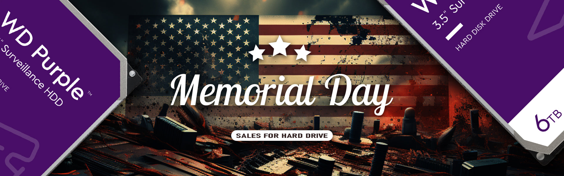 Memorial Day - Hard Drive Sale