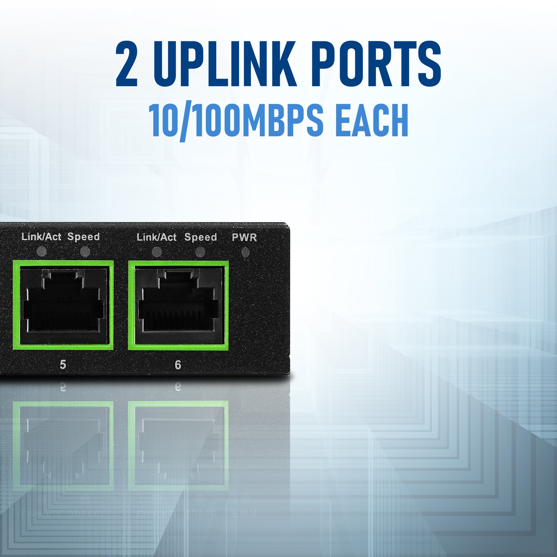 2 Uplink Ports