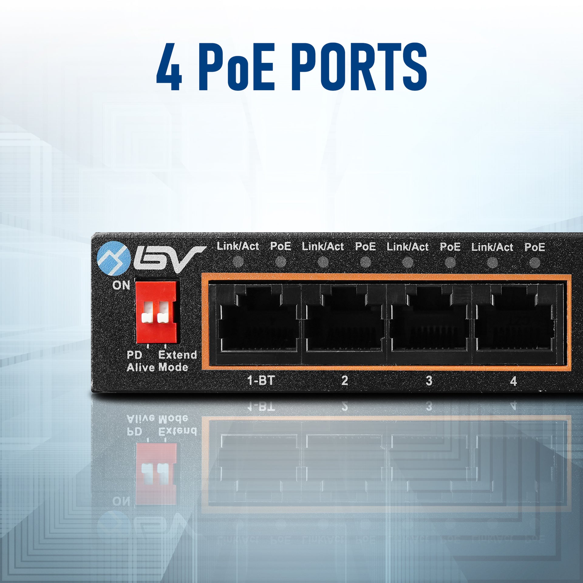 POE-SW502 - Front View