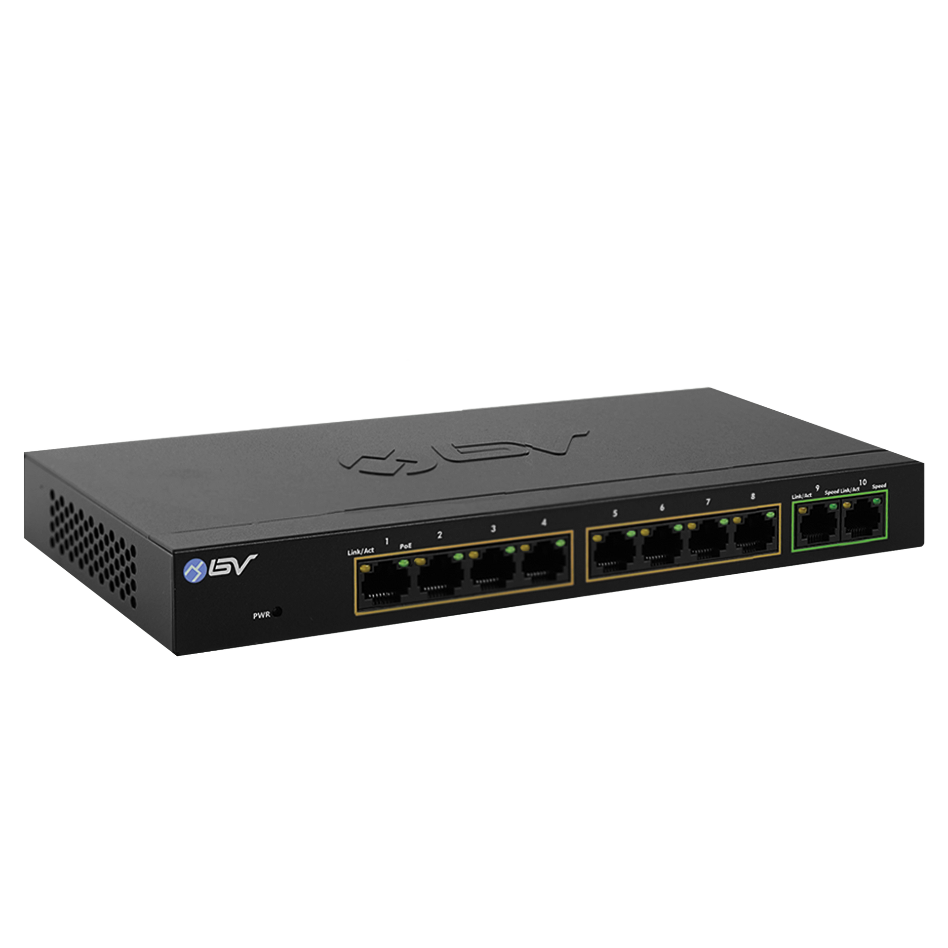 PoE Switch - Front View