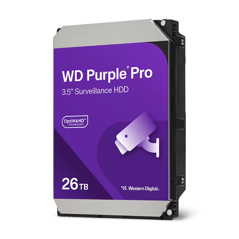 Western Digital 26TB Purple Pro Surveillance Hard Drive - Main Image