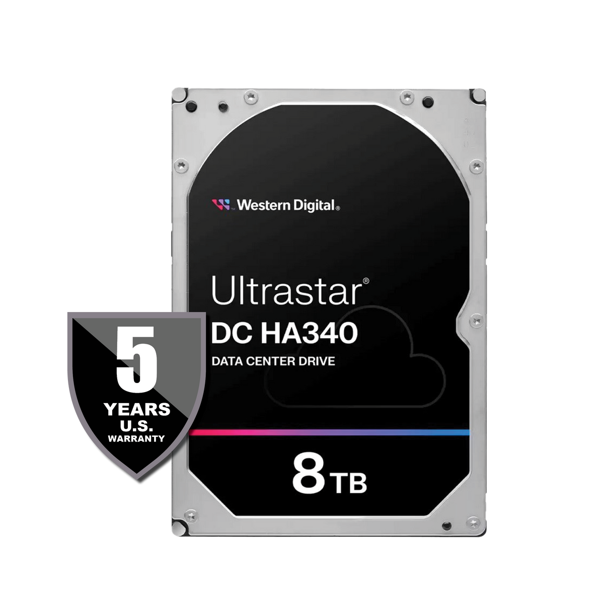 Western Digital Ultrastar DC HA340 8TB Data Center Hard Drive, SATA 6Gb/s, 7200 RPM | WD 0B47078