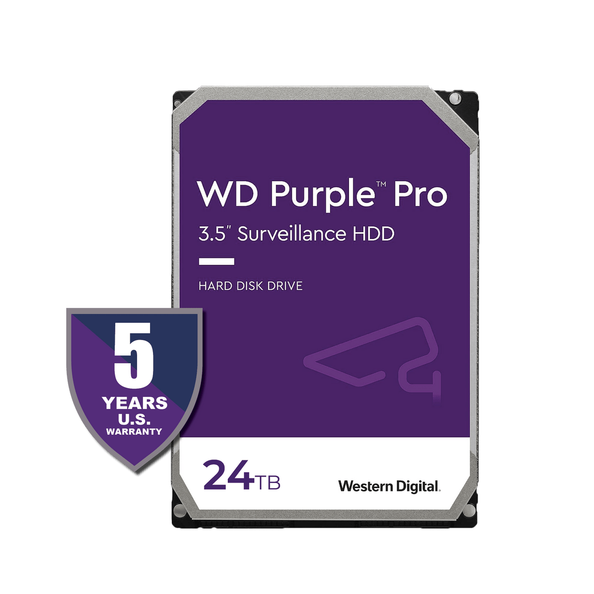 Western Digital 24TB Purple Pro Surveillance Hard Drive | WD240PURP