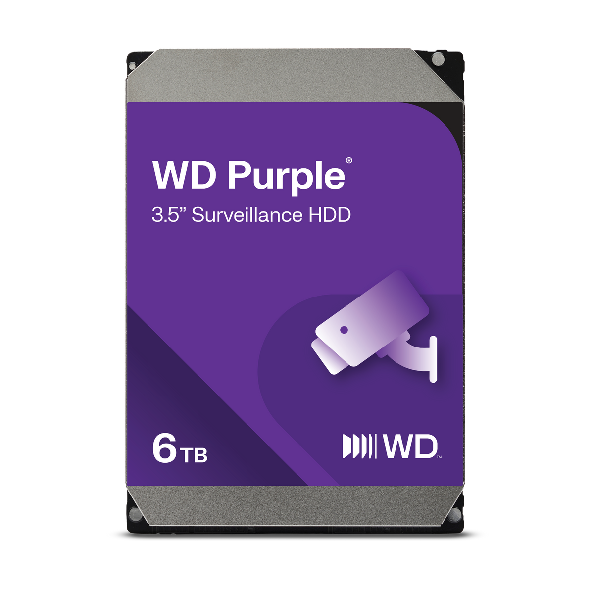 Western Digital 6TB Purple Surveillance Hard Drive | WD64PURZ