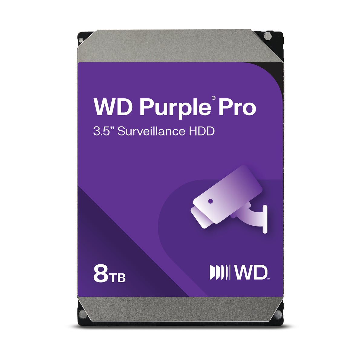 Western Digital 8TB Purple Pro Surveillance Hard Drive | WD8002PURP