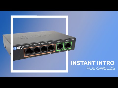 POE-SW502G Video Introduction