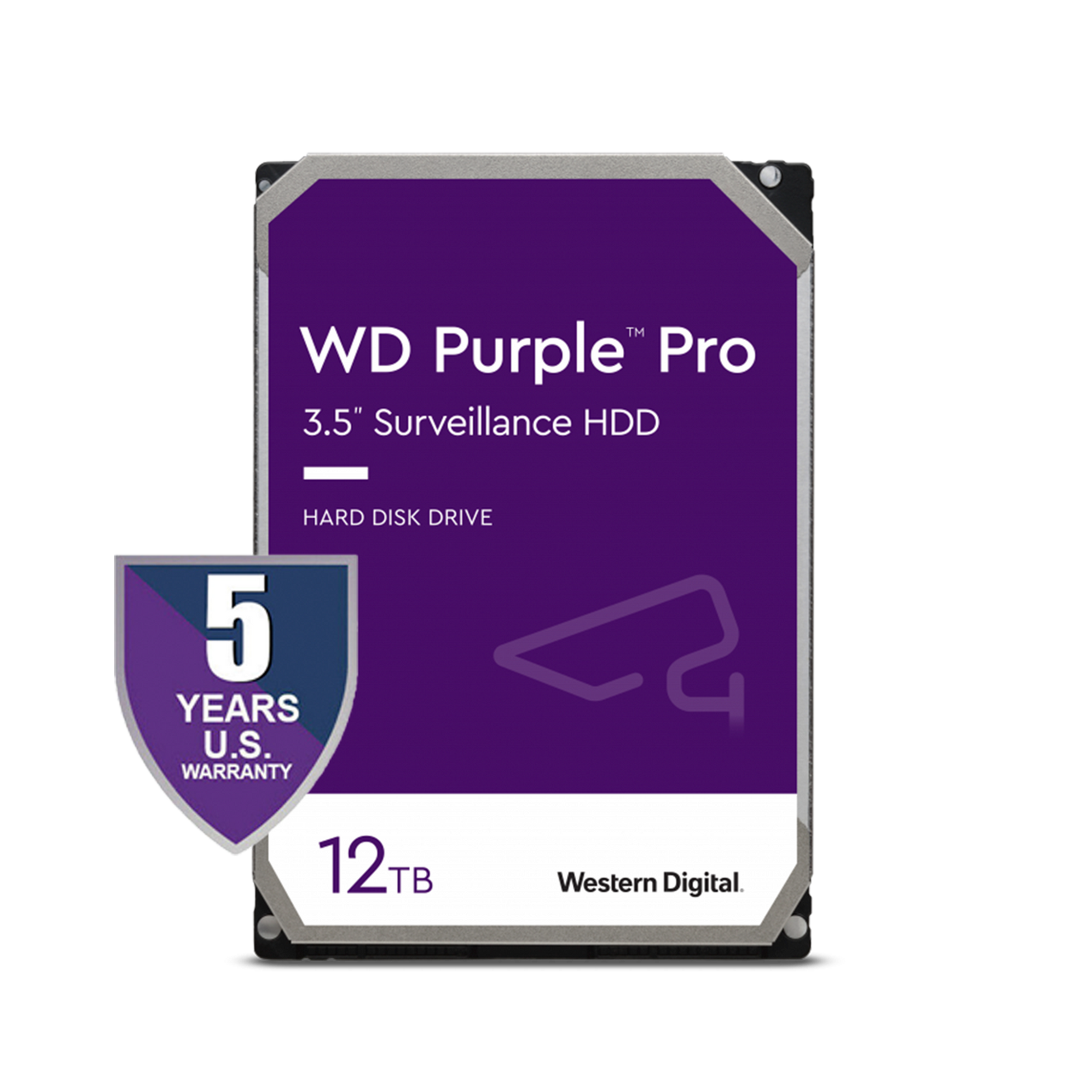 Mappe Excel at retfærdiggøre WD Purple Pro Surveillance Hard Drive 12TB (5 Year WD Warranty) - BV  Security