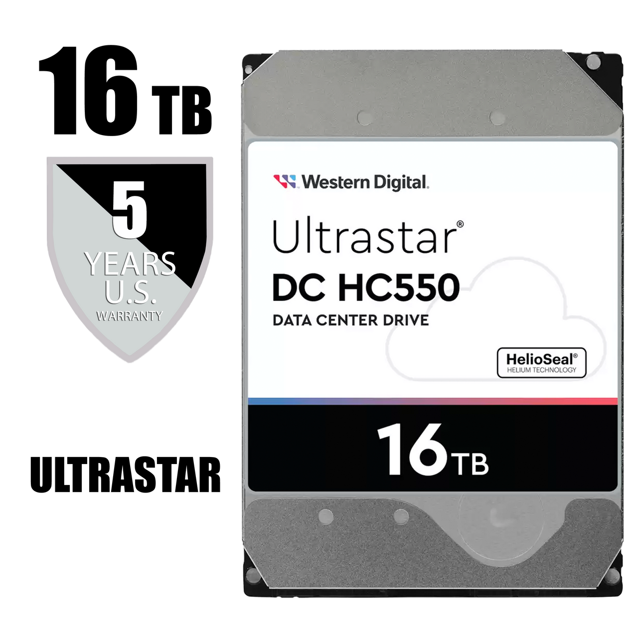 WD Ultrastar Hard Drive 16TB