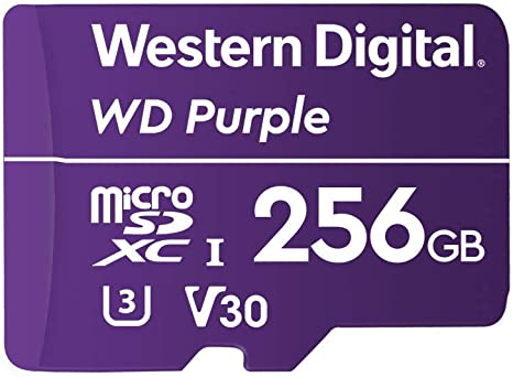 WD Purple 256GB Ultra Endurance microSD Card