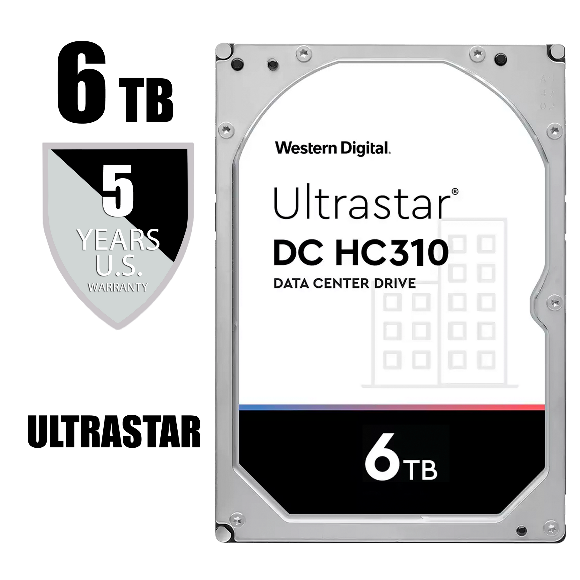 WD Ultrastar Hard Drive 6TB