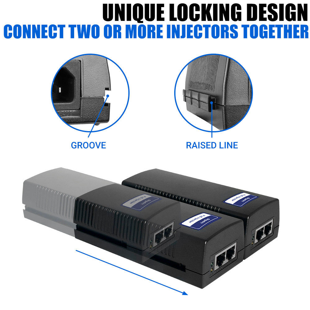 BV-Tech 30W Gigabit Poe Injector - BV Security