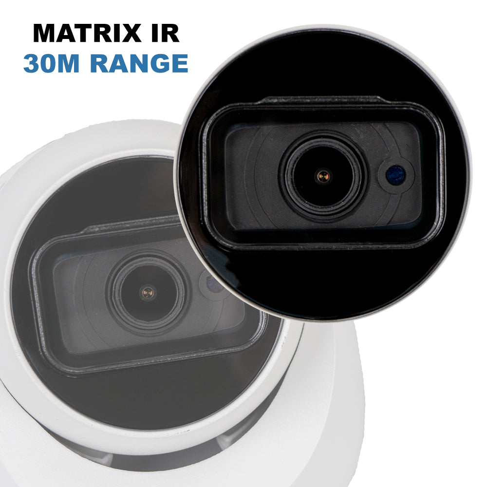 High Definition Analog Security Camera - 8MP Matrix IR