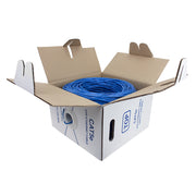 View of an opened box.