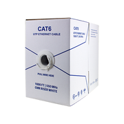 BV-Tech CAT6 Riser (CMR), Solid Bare Copper Ethernet Cable box