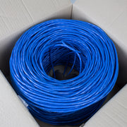 Close view of the inside of an opened box.