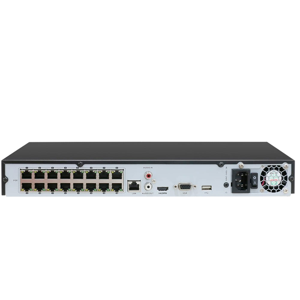 R-Tech 16 Channel & 16 PoE Network Video Recorder | NVR-616-P16