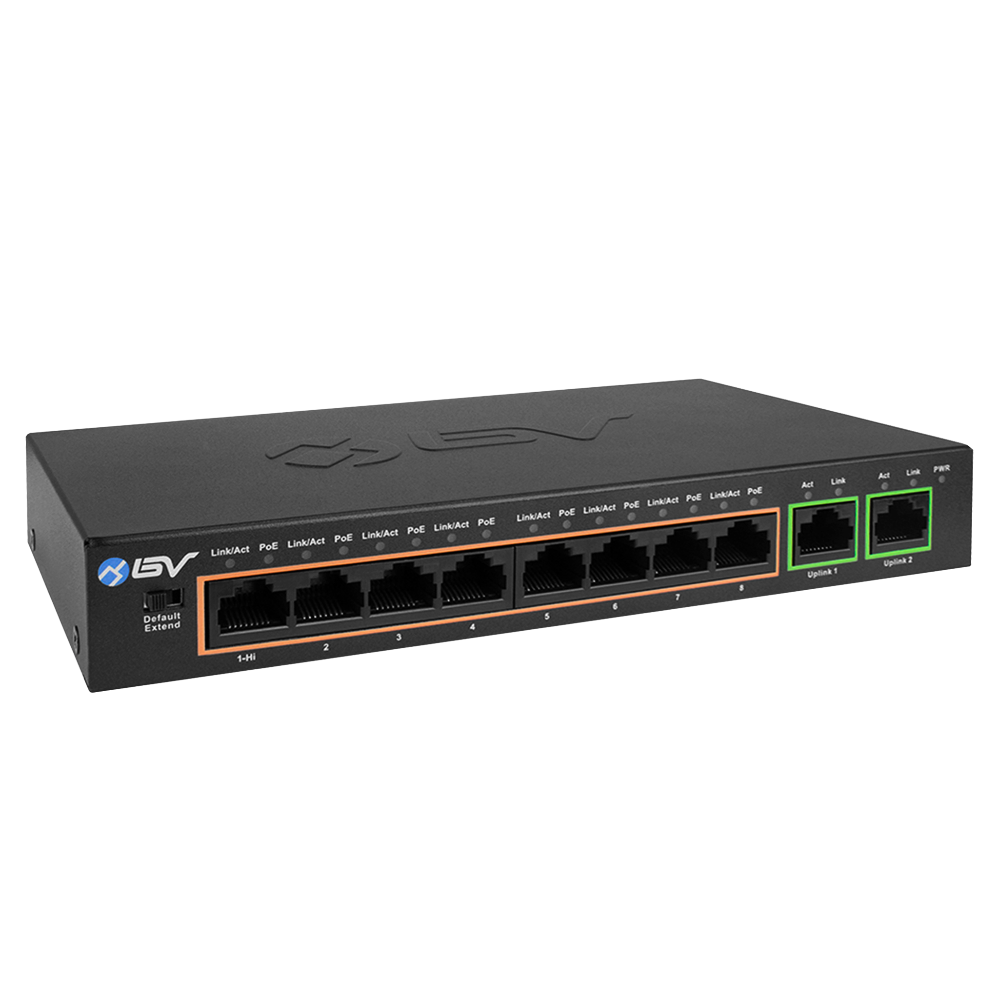 Industrial 8 + 2Port Gigabit PoE+ Switch - Ethernet Switches, Networking  IO Products