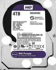 WD Purple Surveillance Hard Drive 4TB Info