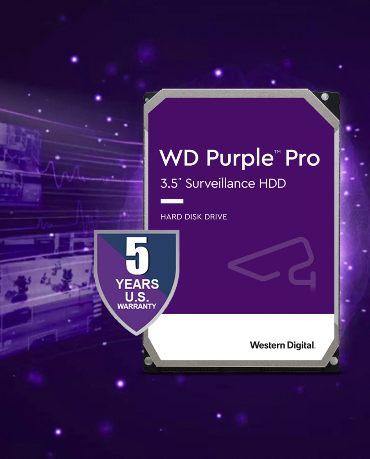 Disque dur Western Digital Purple 8 To - SECURITE 1