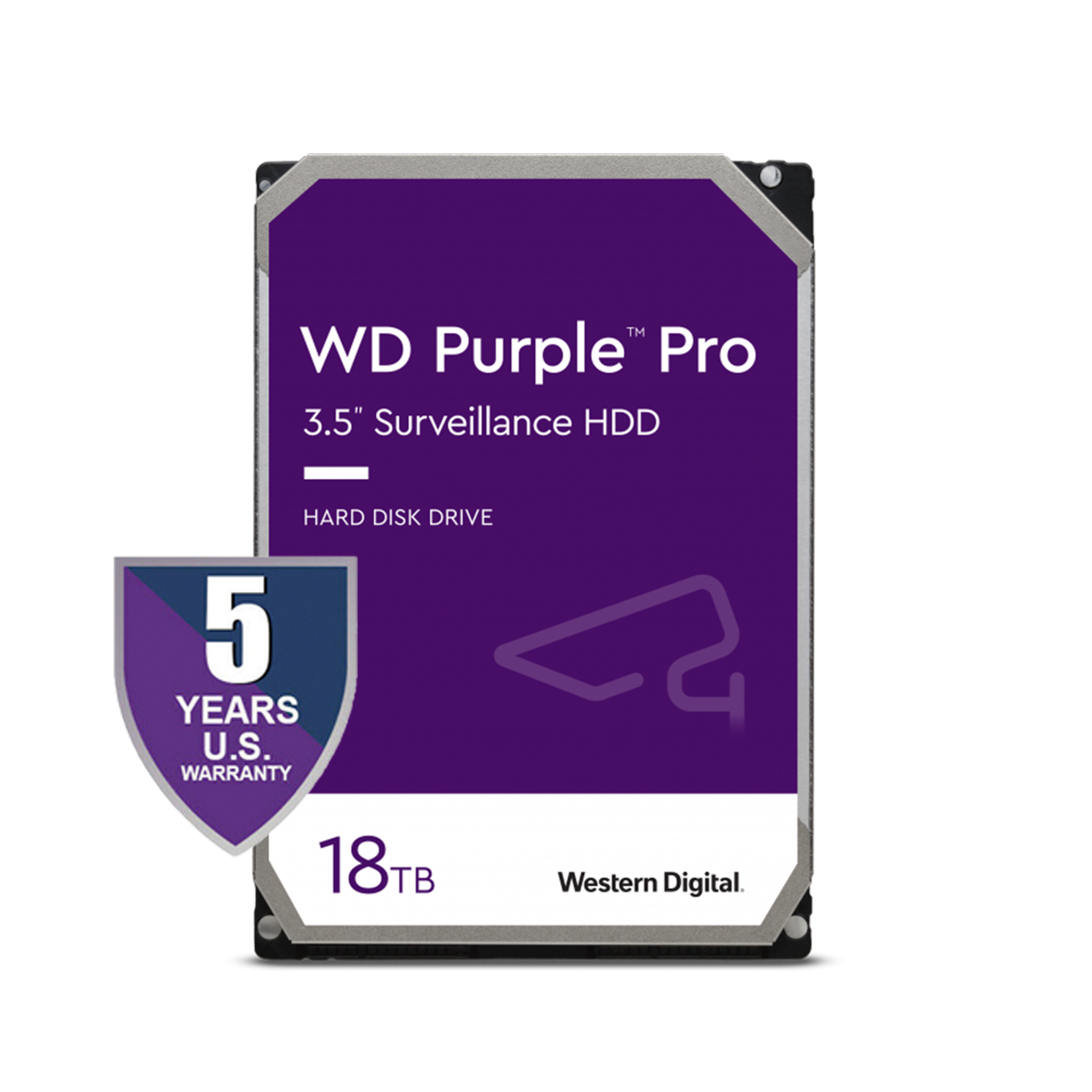 Western Digital 18TB Purple Pro Surveillance Hard Drive - BV Security