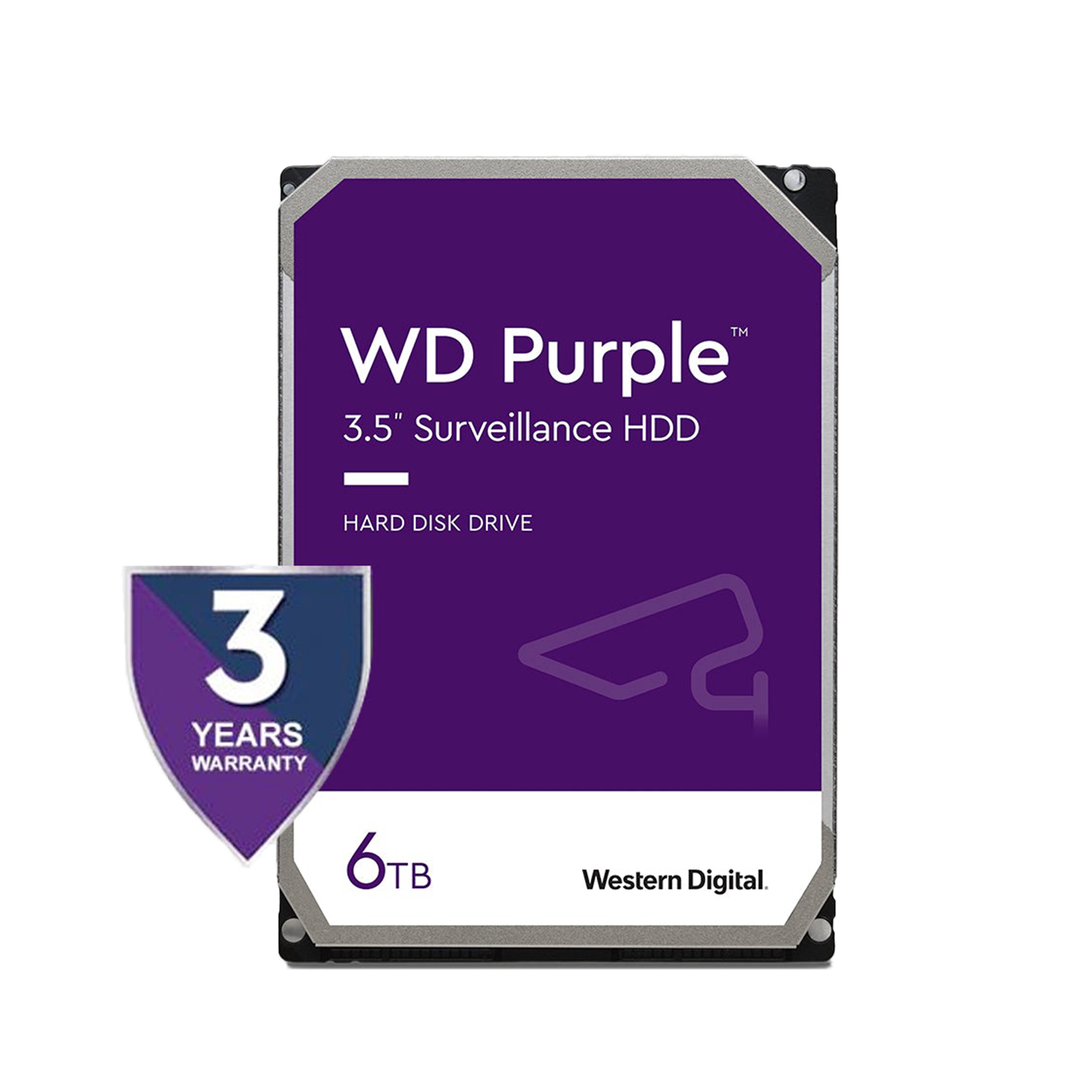 Western Digital 6TB Purple Surveillance Hard Drive | WD64PURZ - BV Western Digital 6TB Purple Surveillance Hard Drive | WD64PURZ - BV